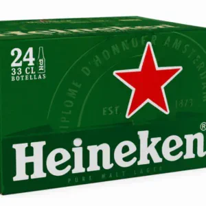 Cerveza Heineken (Rubia) | Caja de 24 Botellas (33 cl) - Cristal - imagen 2