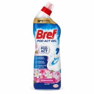 Bref WC Pod Act Gel Primavera Botella Plástico