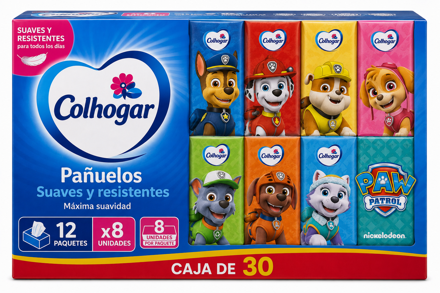 Colhogar Pañuelos Patrulla Canina 8U