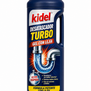 Kidel Desatascador Turbo 1000 ml
