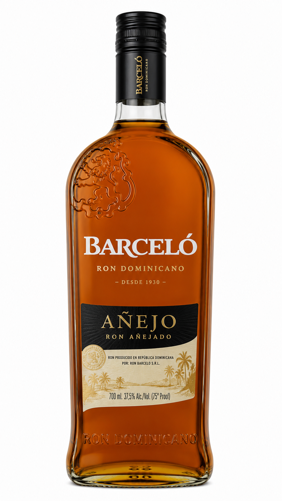 Ron Barceló Añejo Botella Cristal 70 cl