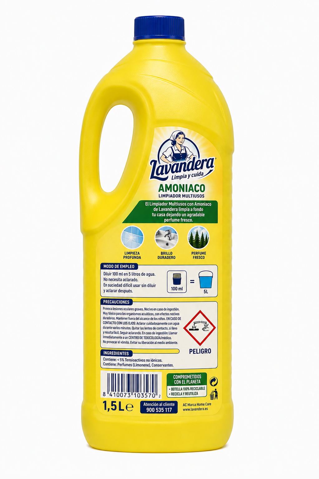 Lavandera Amoniaco 1,5l - Imagen 2
