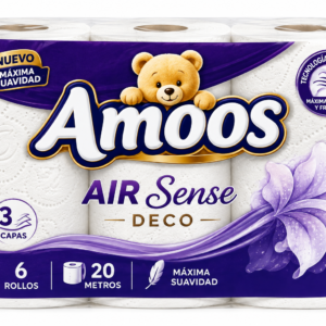 Amoos Higiénico AIR Sense DECO 3 Capas 20 M