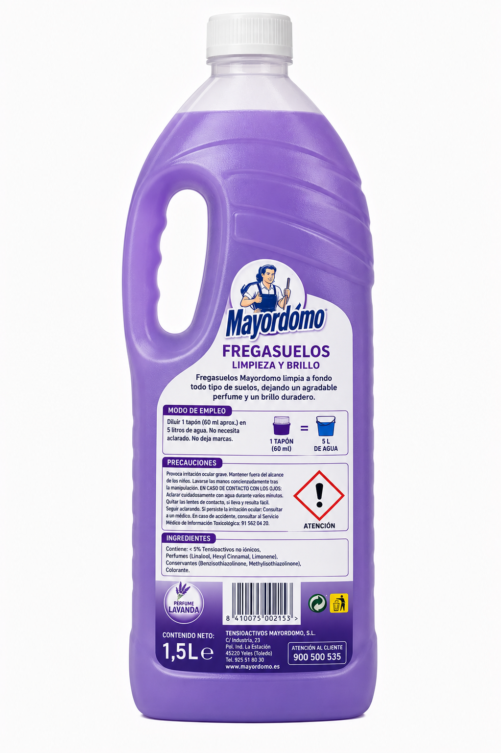 Mayordomo Fregasuelos 1,5 l - Imagen 2