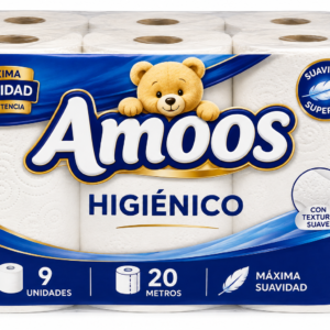 Amoos Higiénico 20 M / 9 UDS