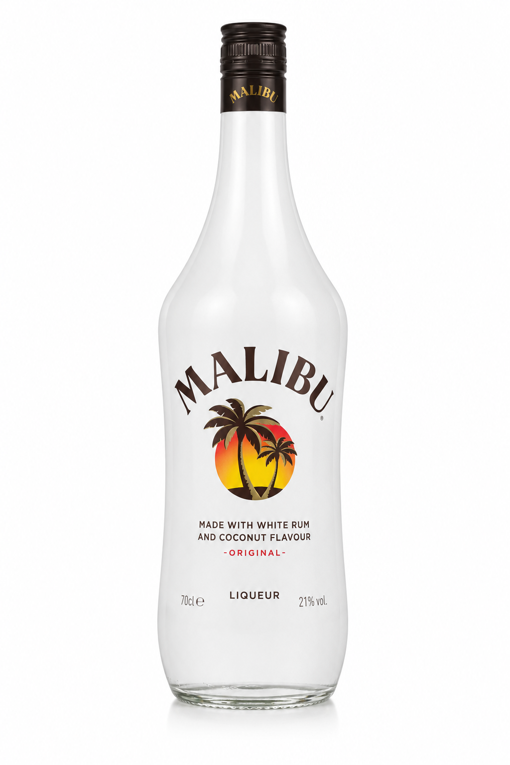 Licor de Ron Malibú Botella de 70 cl Cristal