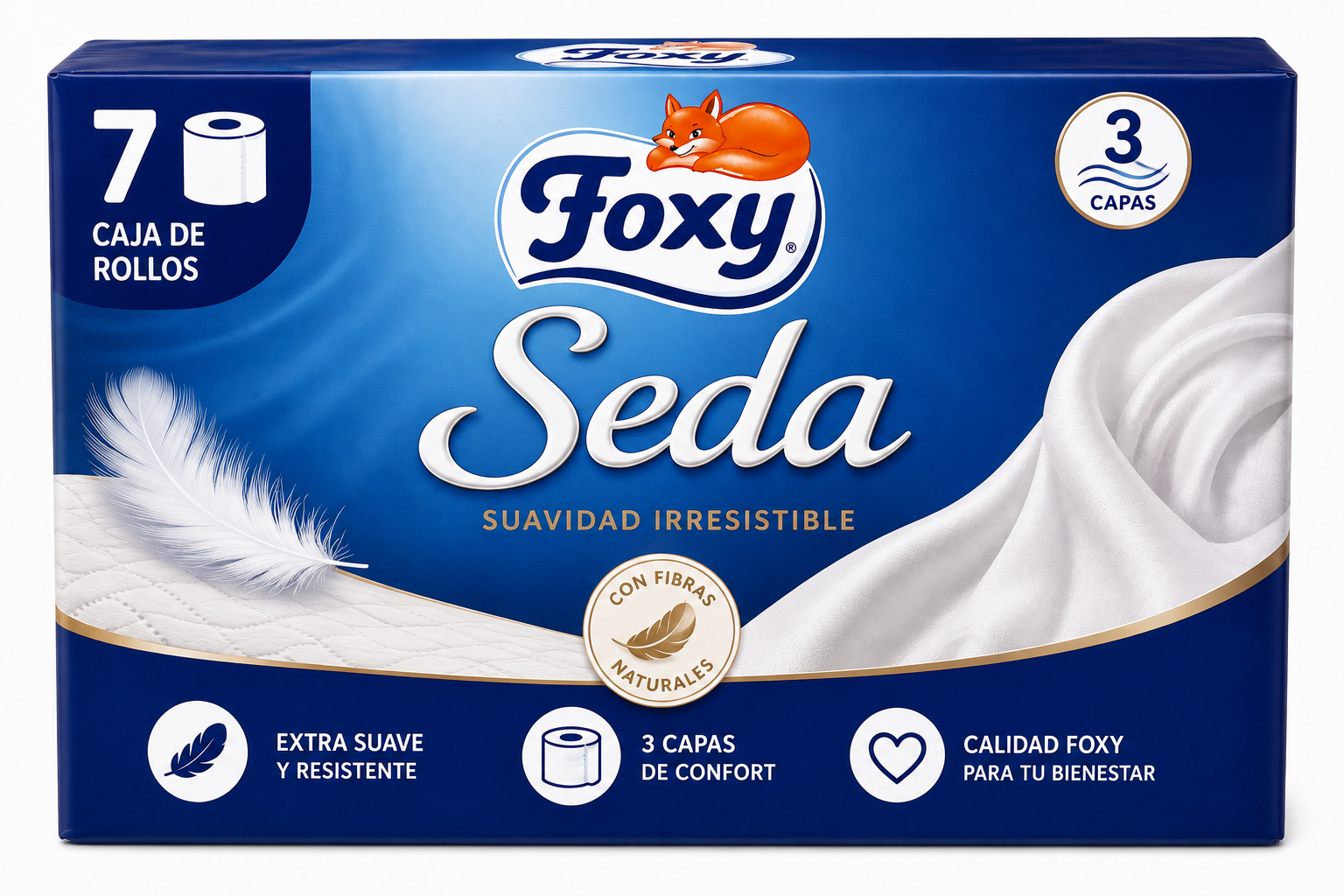 Foxy Papel HIG SEDA 3C