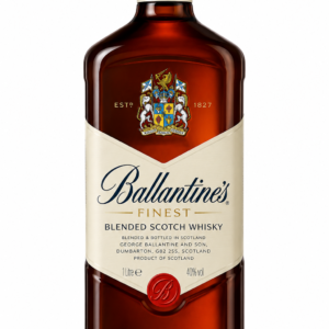 Whisky Ballantine's Finest Botella de 1 Litro - Cristal