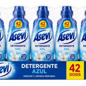 ASEVI Deterg | 42 DOSIS | Caja 5 uds. | Ref. A1019