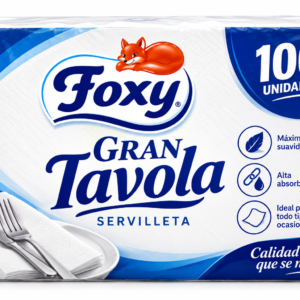 Foxy Servilleta Gran Tavola 100 Unidades