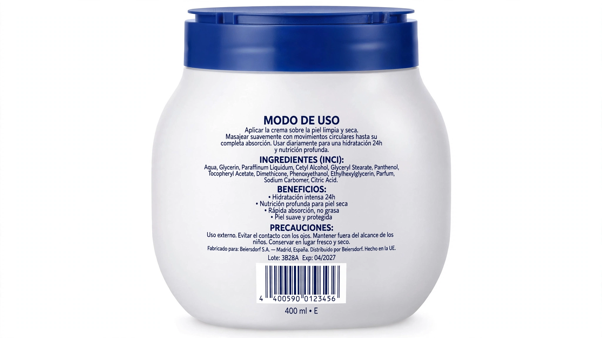 Nivea Crema Care 400 ml - Imagen 2
