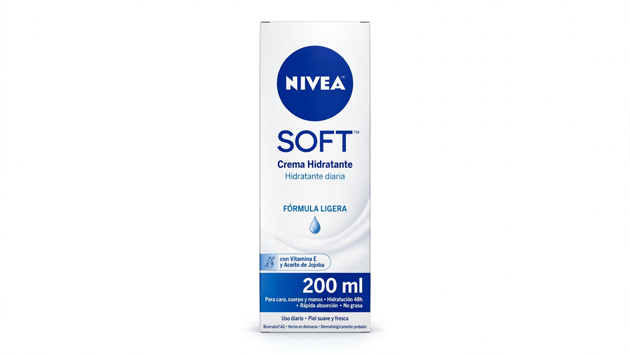 Nivea Crema Soft 200ml Caja