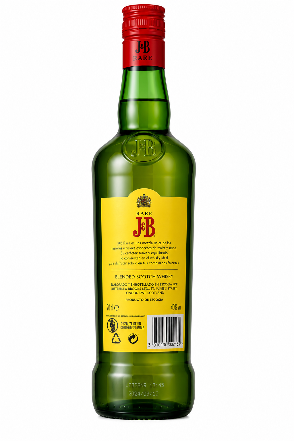 Whisky J&b Rare Botella de 70 cl Cristal - Imagen 2