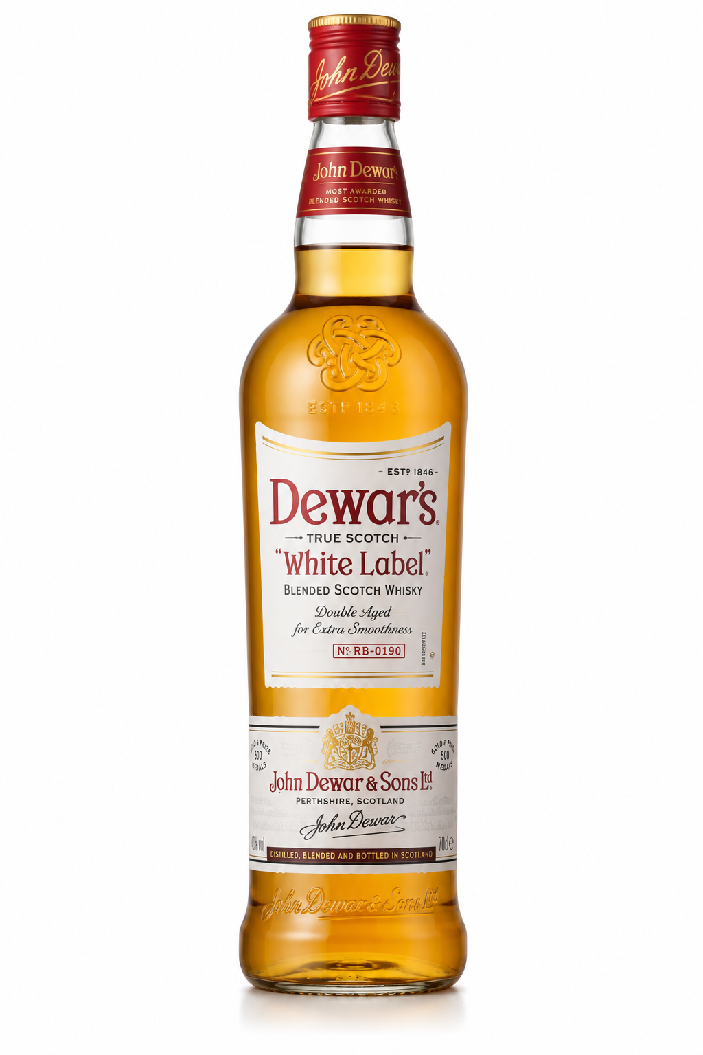 Whisky Dewar's White Label Botella de 70 cl Cristal