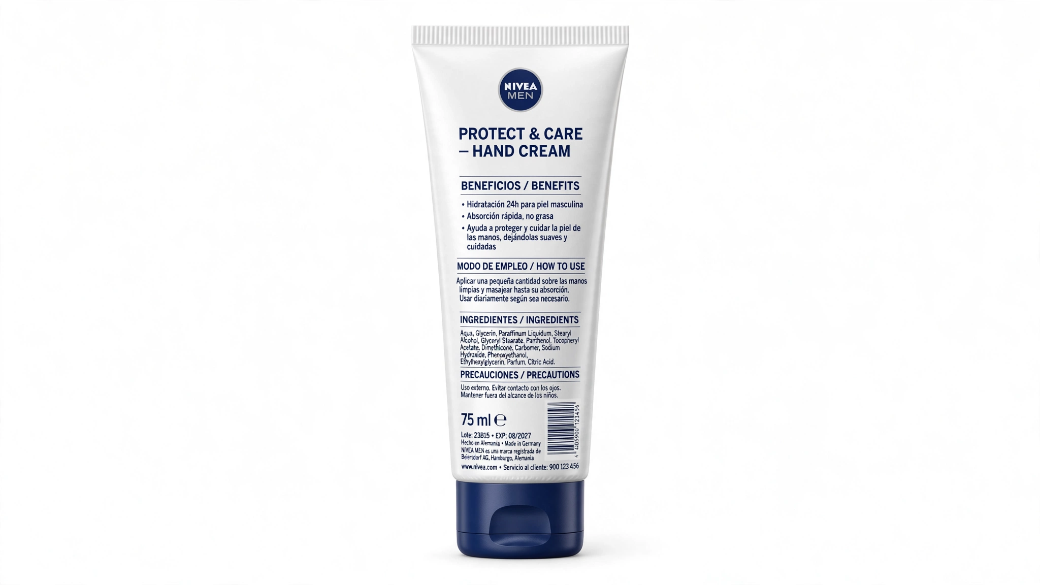 Nivea Hand Crem.man 75ml - Imagen 2