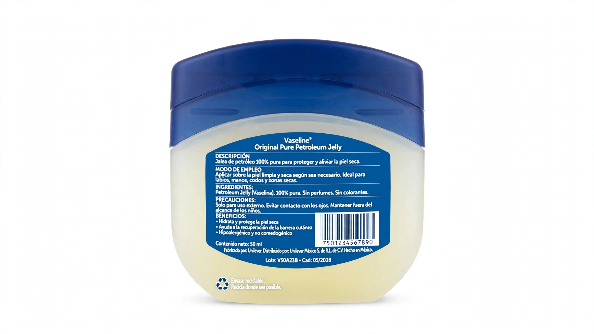 Vaseline 50ml - Imagen 2