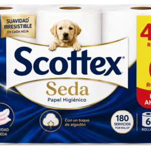 Scottex Papel Hig Seda 180sc P4+2=6r