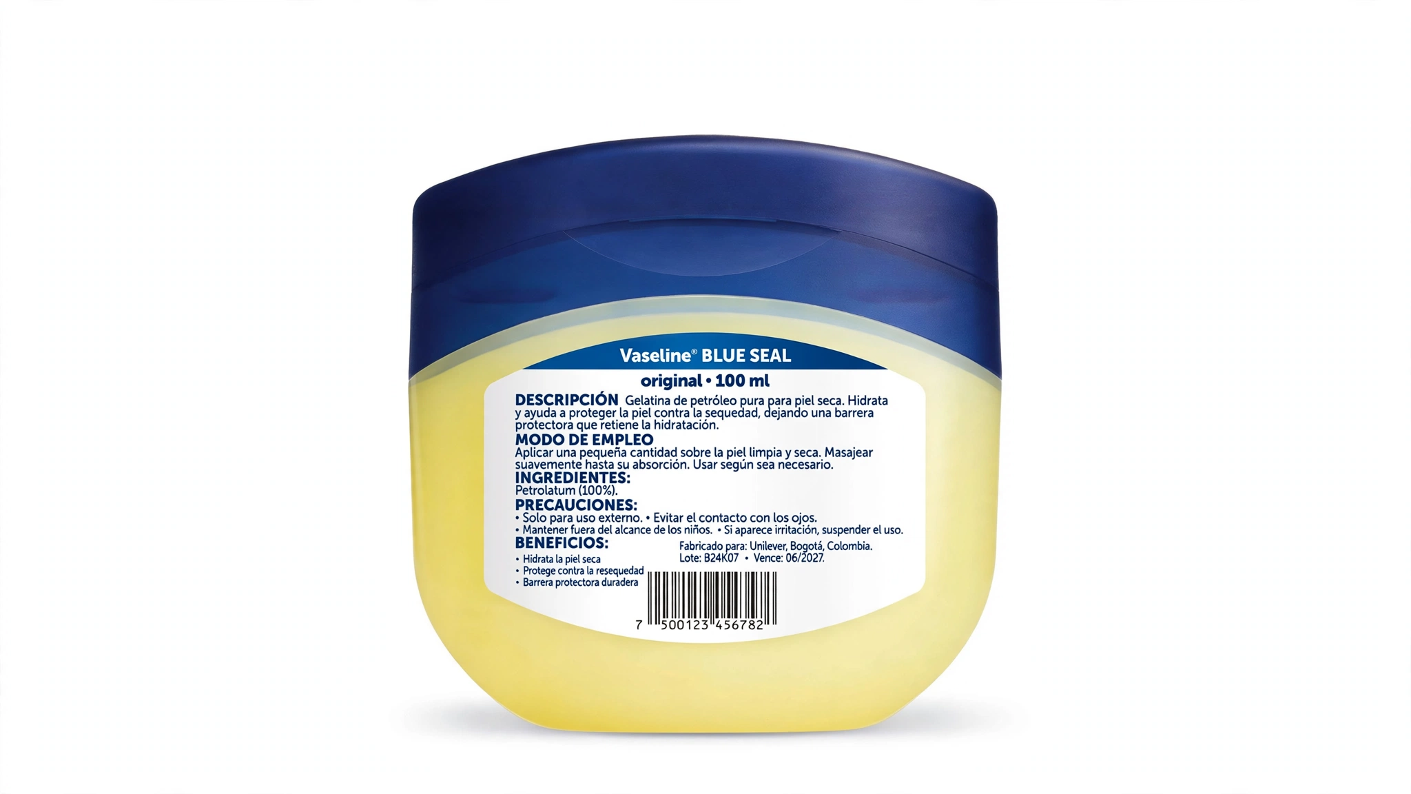 Vaseline Blue Seal 100 ML - Imagen 2