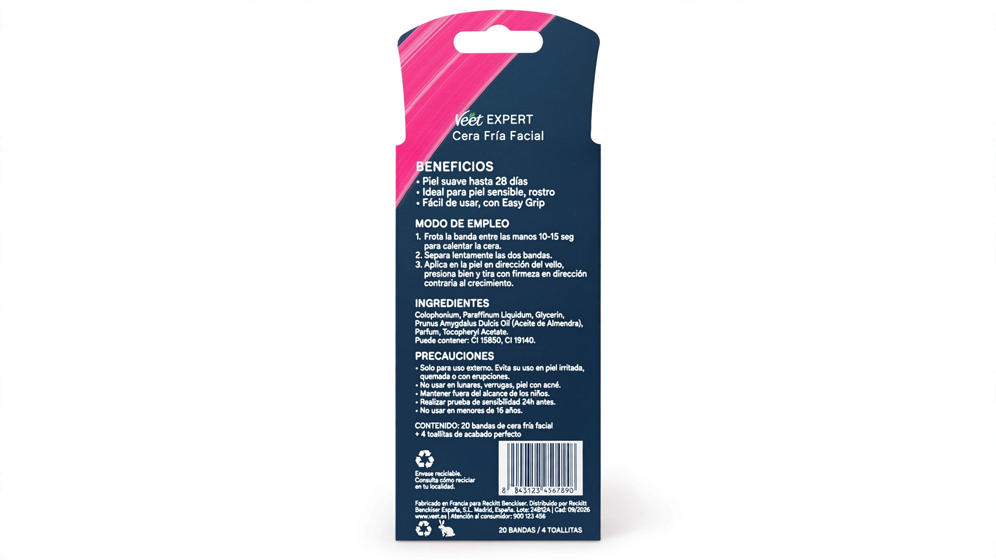 Veet Cera Fria Facial Expert - Imagen 2
