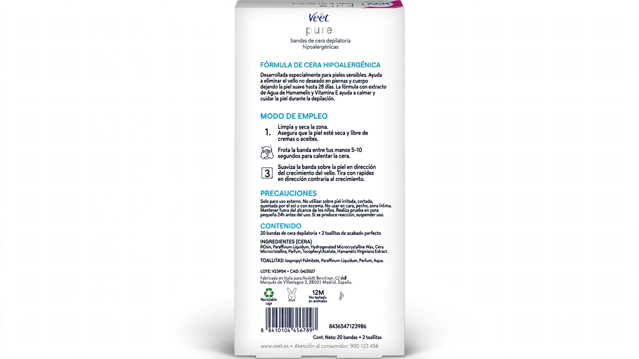 Veet Depilación Bda Pure - Imagen 2