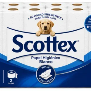 Scottex Papel Higienico Blanco 2capas 32 UDS