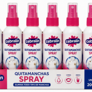 Cebralín Quitamanchas SPRAY | 200 ml | Caja 6 uds.