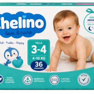 Chelino Pañal Talla 3 4 10kg / 36ud