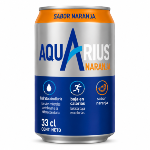 Aquarius Limón | Caja de 24 Latas (33 cl)