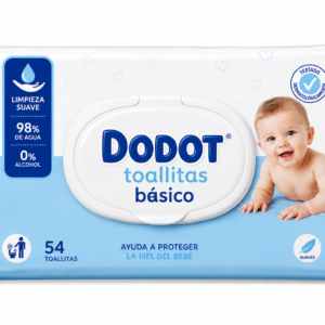 Dodot Toallitas Básico 54ud