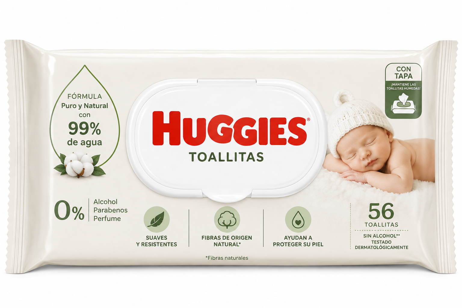 Huggies Toallitas 56uds Toallitas