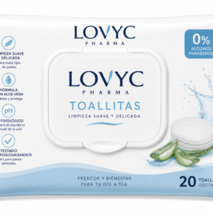 Lovyc Toallitas 20u Toallitas