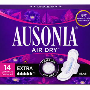 Ausonia AIR DRY Compresas Alas 14ud