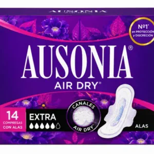 Ausonia AIR DRY Compresas Alas 14ud