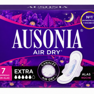 Ausonia AIR DRY Compresas ALAS Noche 7ud