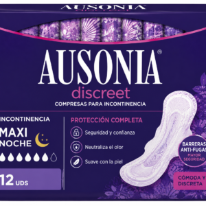 Ausonia Discreet Compresas Incontinencia Maxi Noche 12 Ud