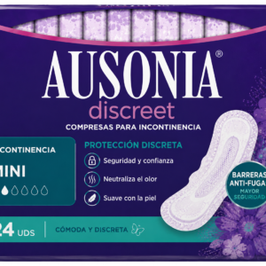 Ausonia Discreet Compresas Incontinencia Mini 24 Ud
