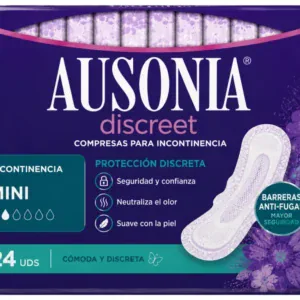 Ausonia Discreet Compresas Incontinencia Mini 24 Ud