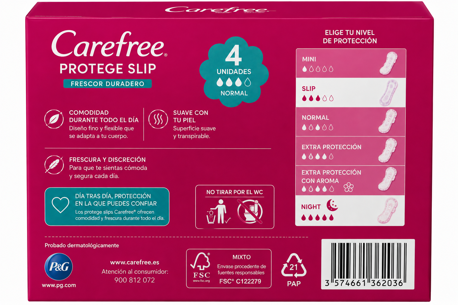 Carefree Protege Slip 4UD - Imagen 2