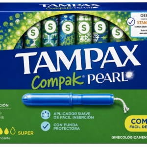 Tampax Comp.pearl Super 16 uds