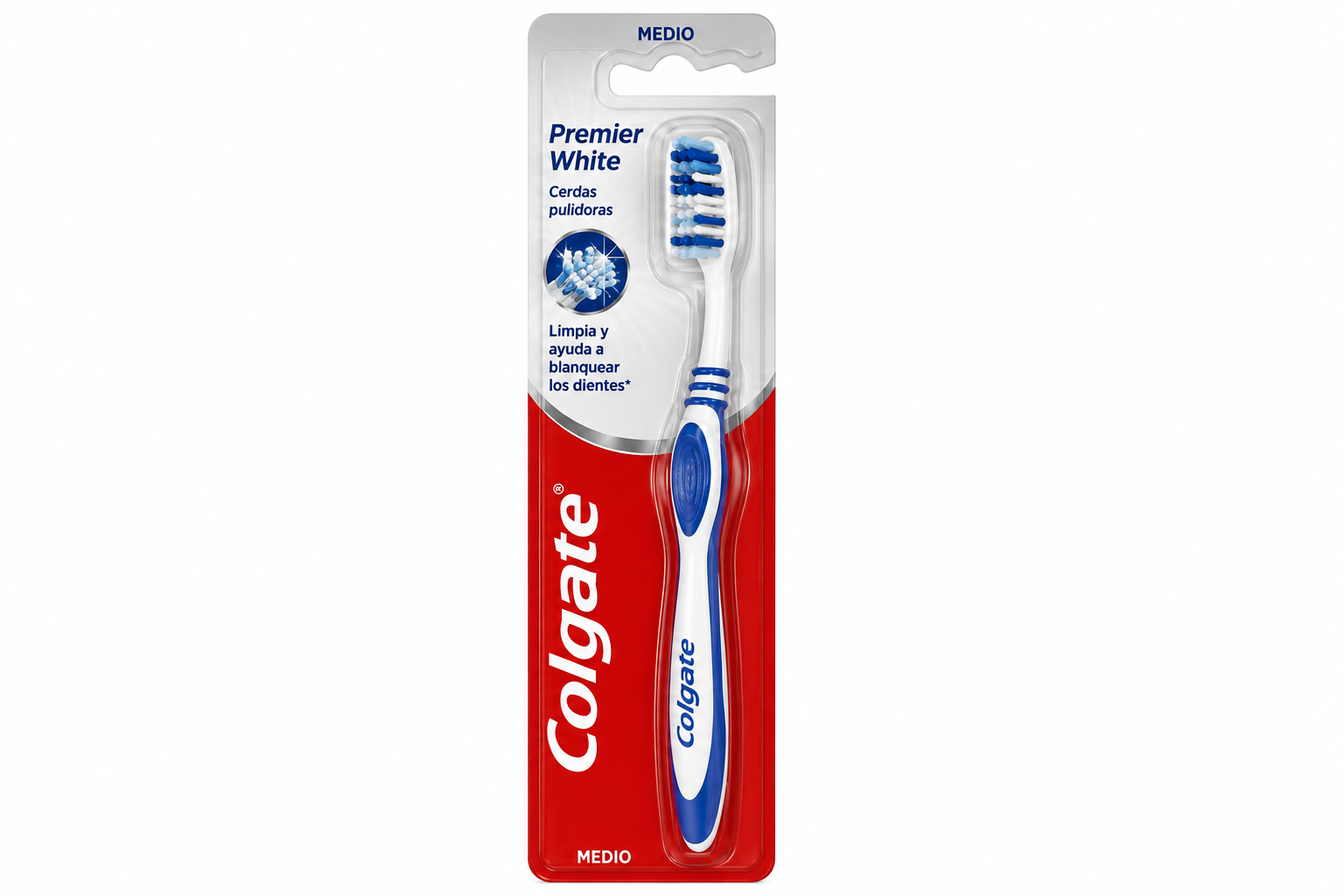 Colgate Cepillo Dental Premier White Medio