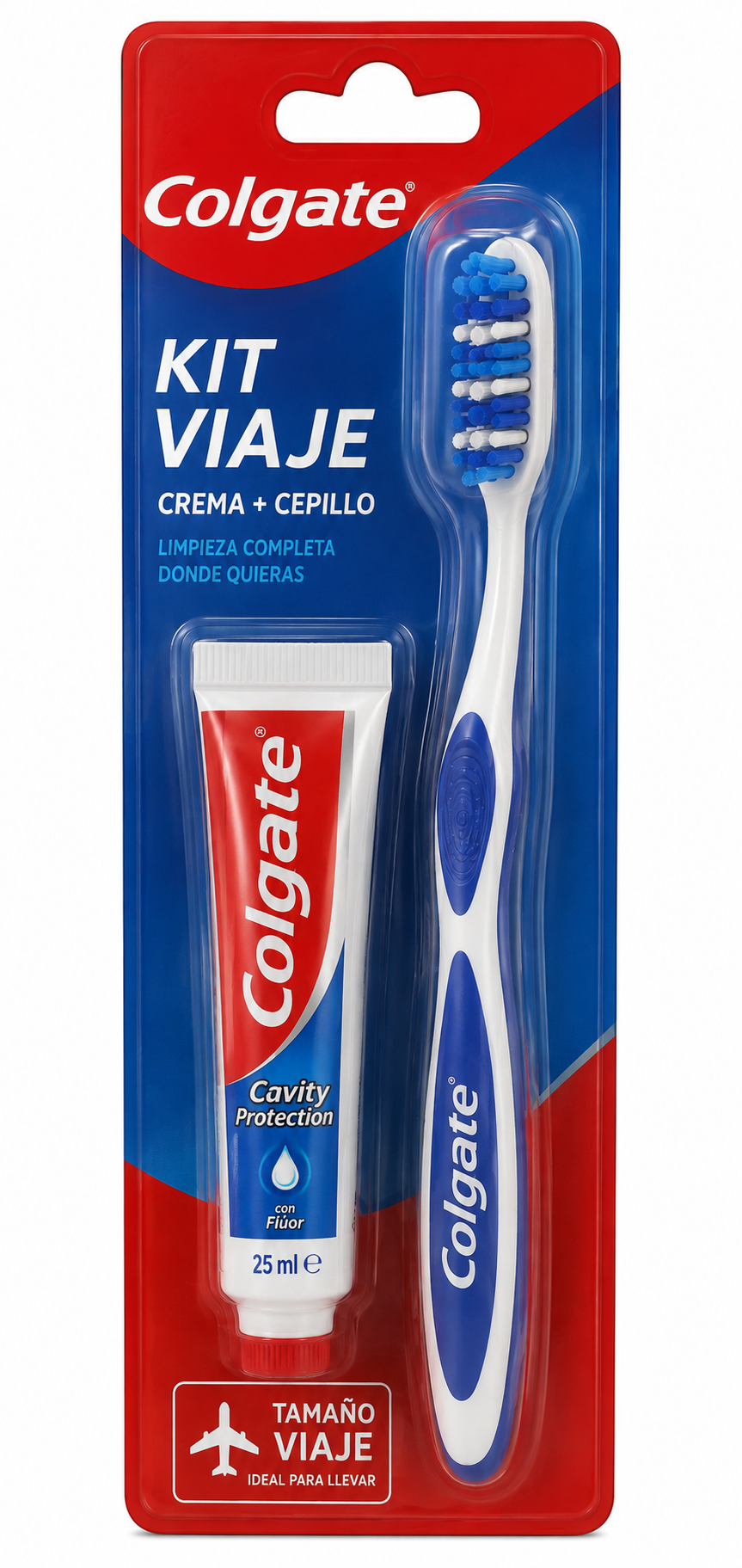 Colgate Kit Viaje Crema + Cepillo