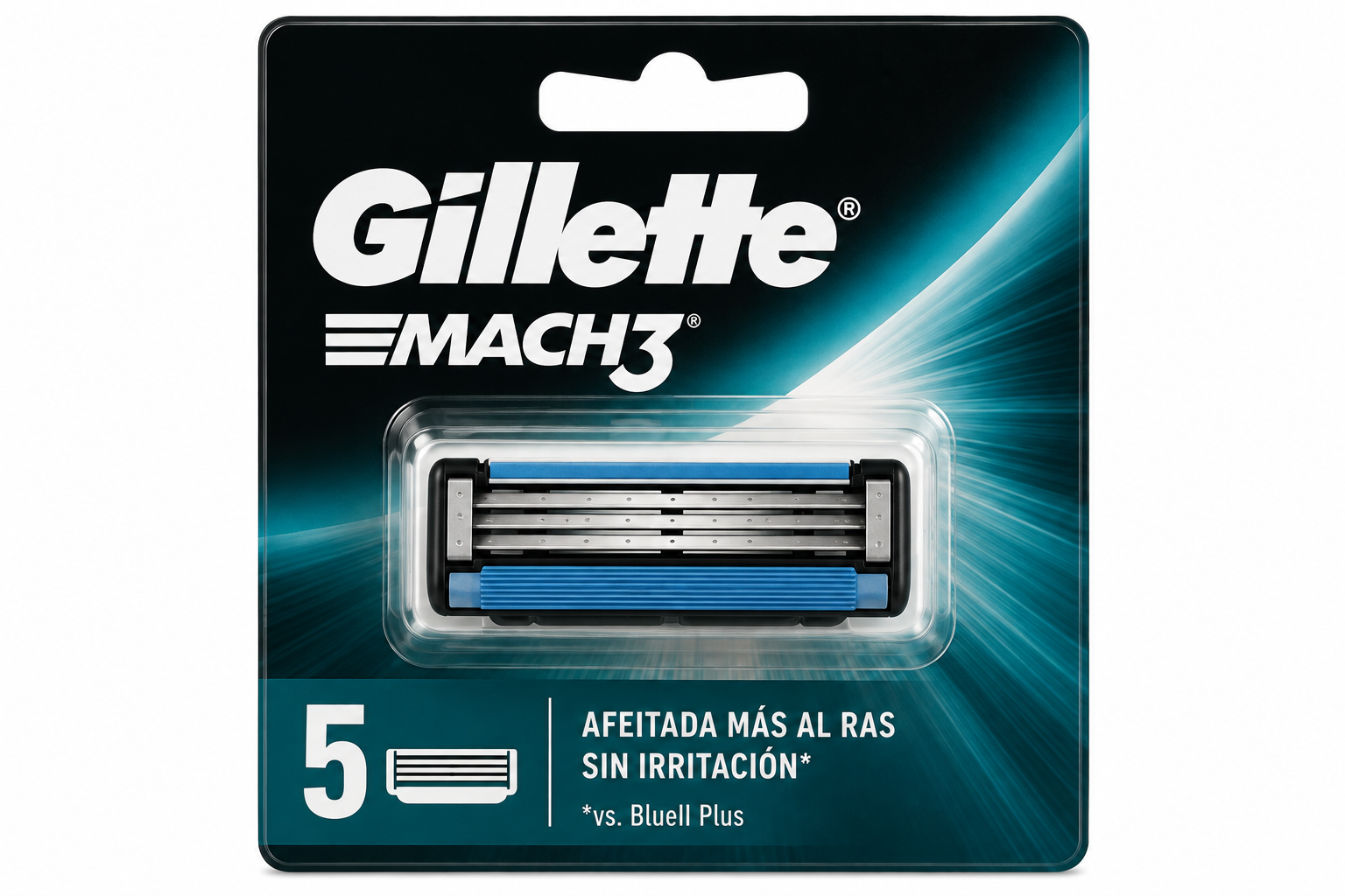 Gillette Mach3 Recambio Caja de 5