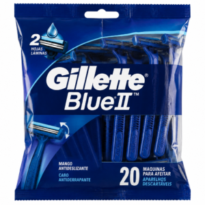 Gillette MAQ BLUE II 20 unidades