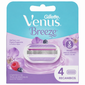 Gillette Venus Breeze Recambio 4 Ud