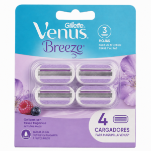 Gillette Women Venus Breeze Cargador 4ud