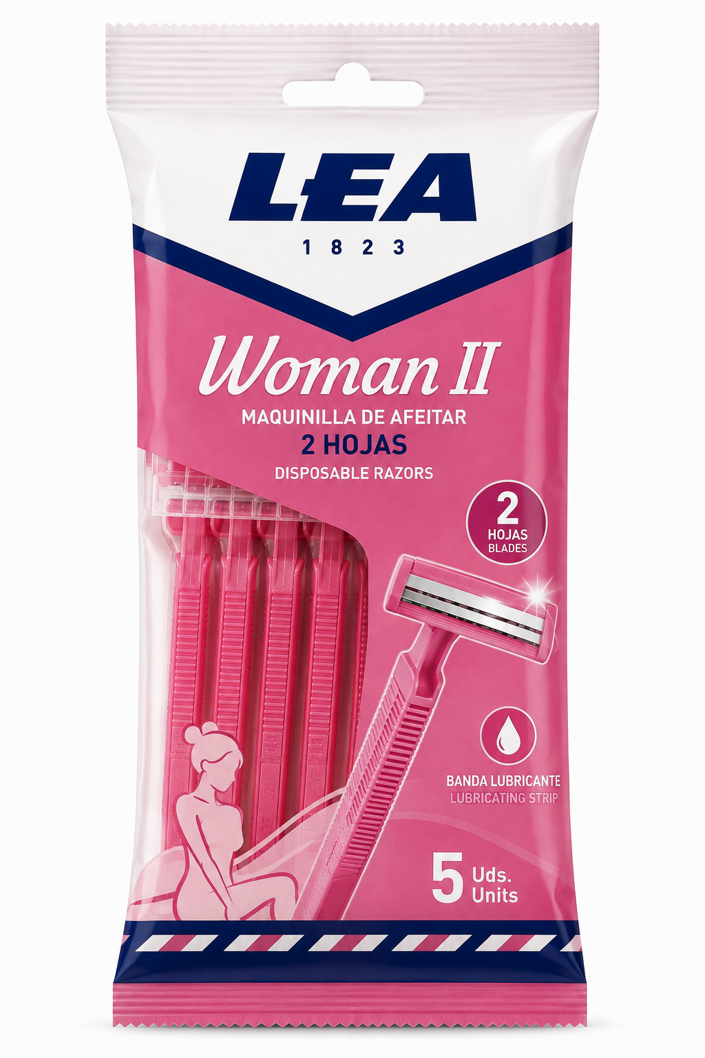 Lea Maquinilla Afeitar Woman II 2 Hojas