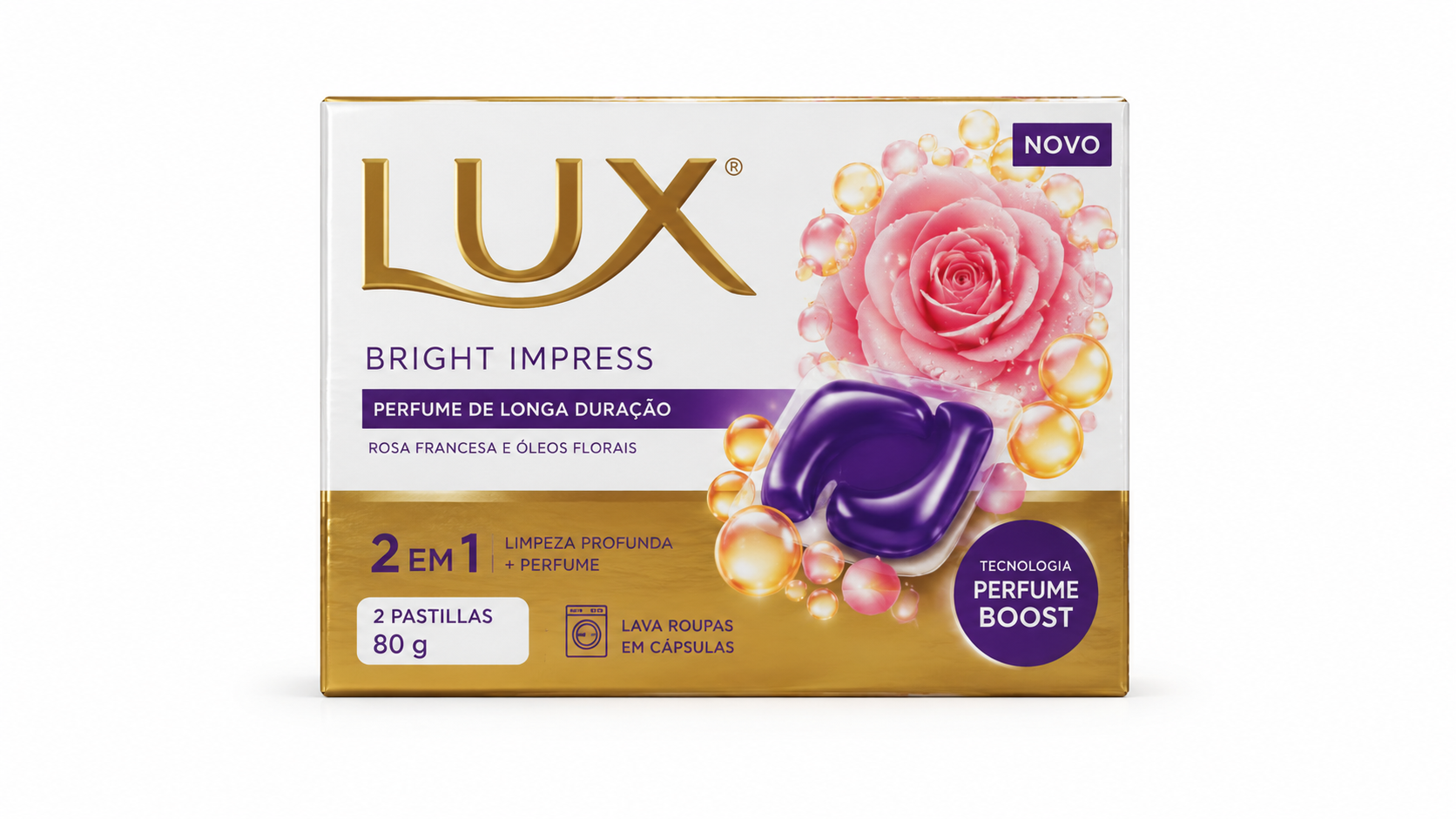 Lux Bright Impress 80 g / 2 Pastillas Cápsulas/pastillas