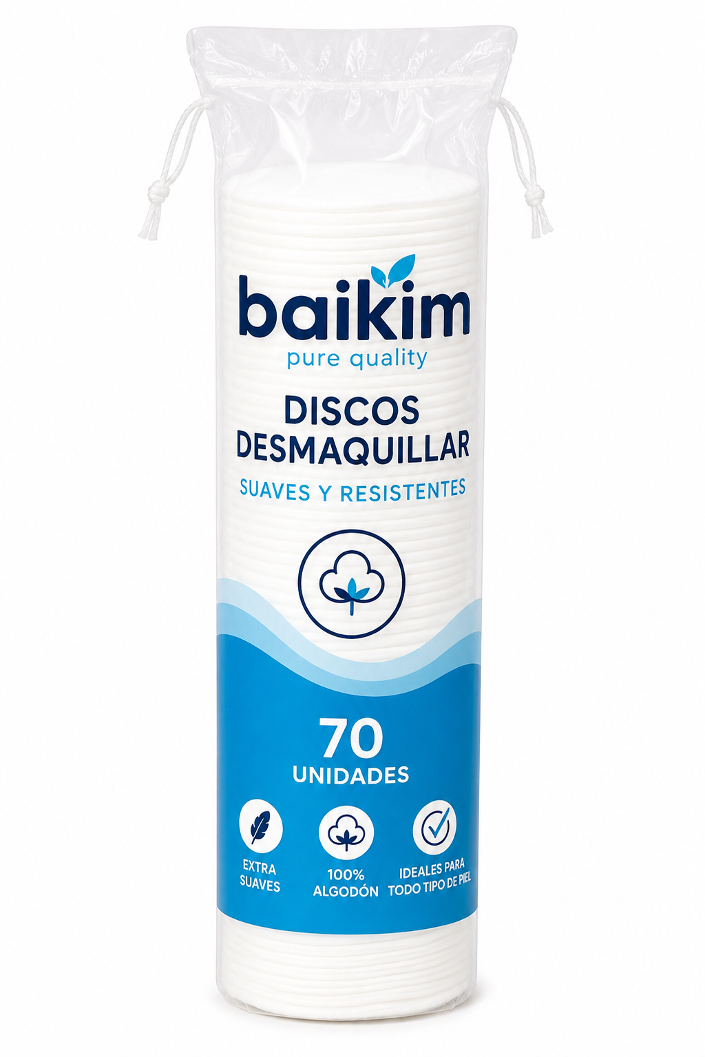 Baikim Discos Desmaquillar 70 Unidades
