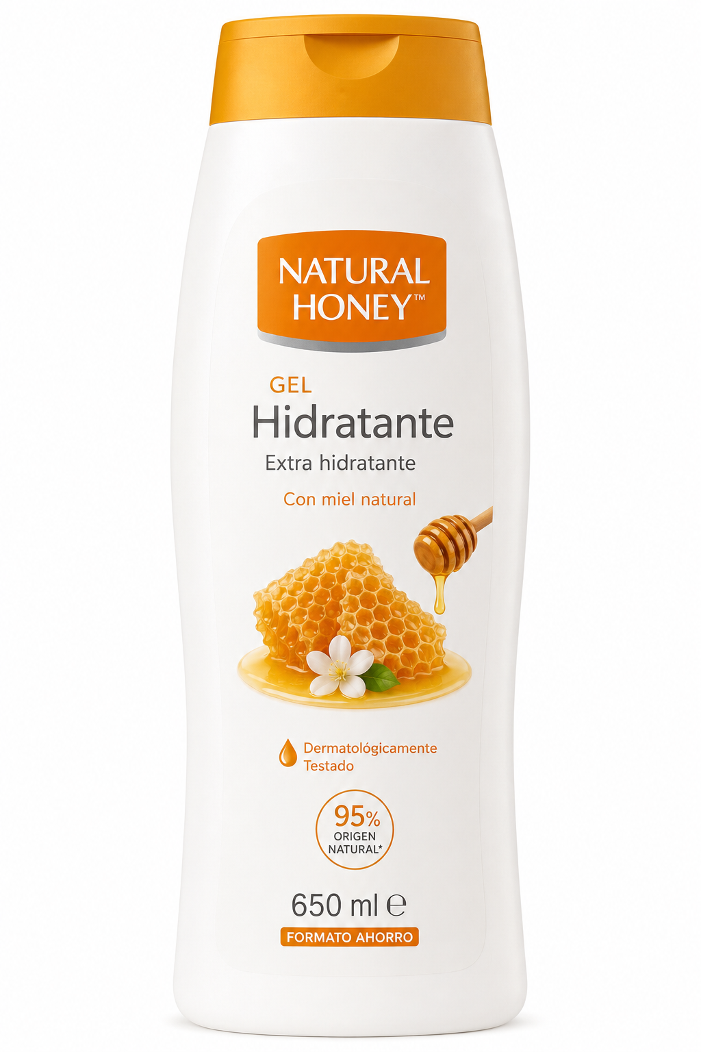 Natural Honey Gel 650 ml Botella Plástico