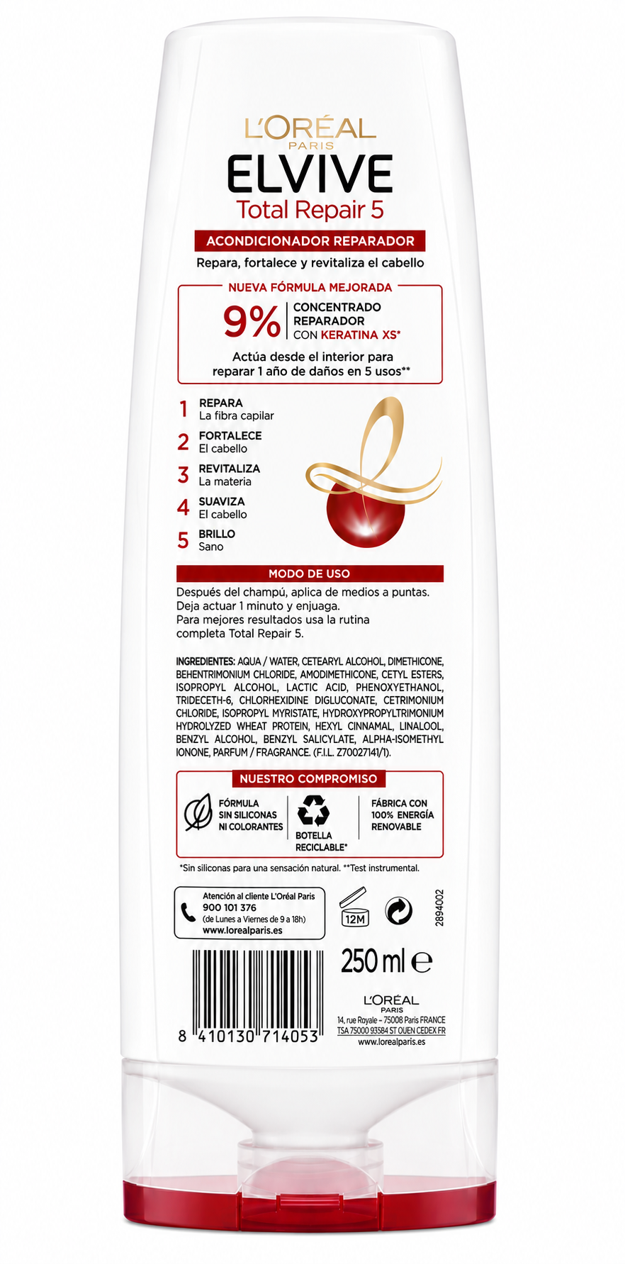 Elvive Acondicionador 250 ml - Imagen 2